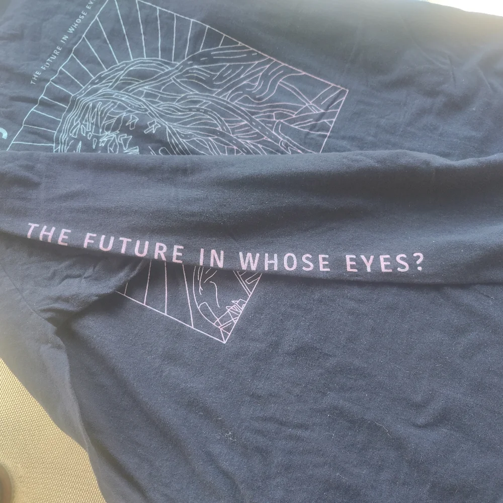 Band Tee - Sikth "The Future In Whose Eyes?" - Long Sleeve - Blue - Men's XXL - Picture 3 of 5